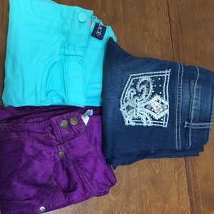 Jeans for girls sizes: 8,8,and 10